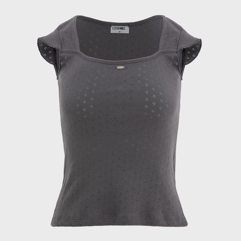 PLASMASPHERE（プラズマスフィア）の「DAISY T-SHIRT_GREY（Tops）」