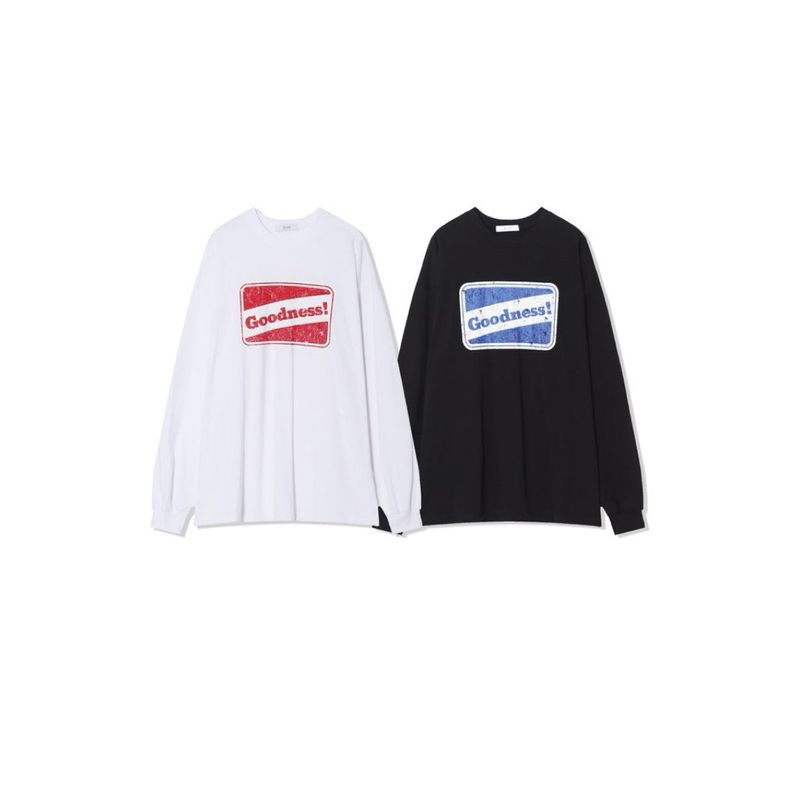 Oversized Goodness Sleeve Long Sleeve Tee