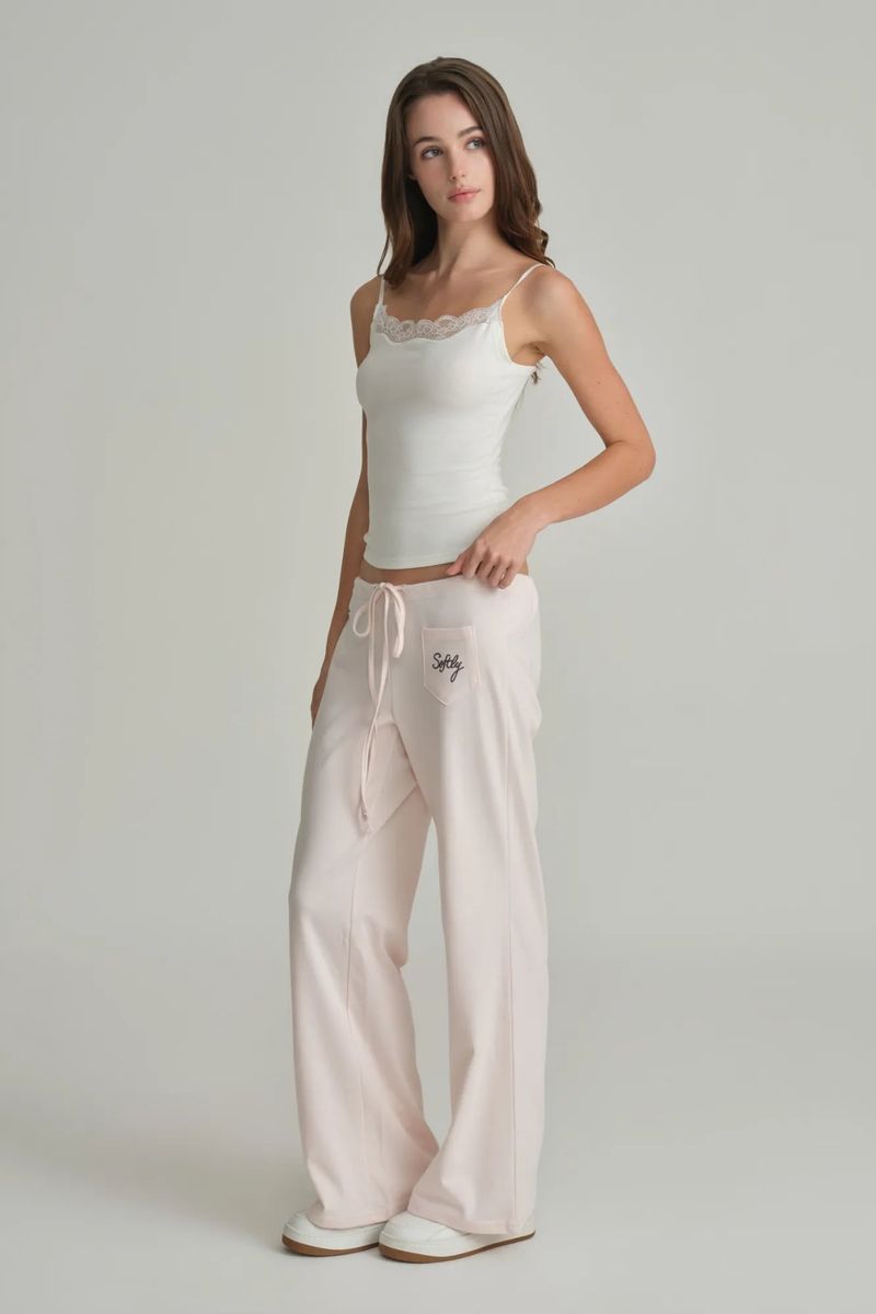 Swan lace sleeveless, White