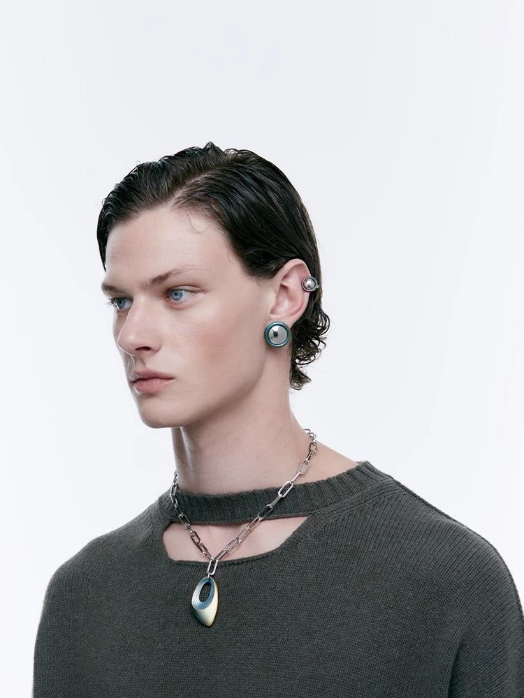 KVK THE VOID Wormhole Network Series Wormhole Network Necklace