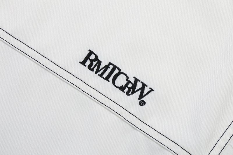 FRONT POCKET WORK SHIRT_WHITE