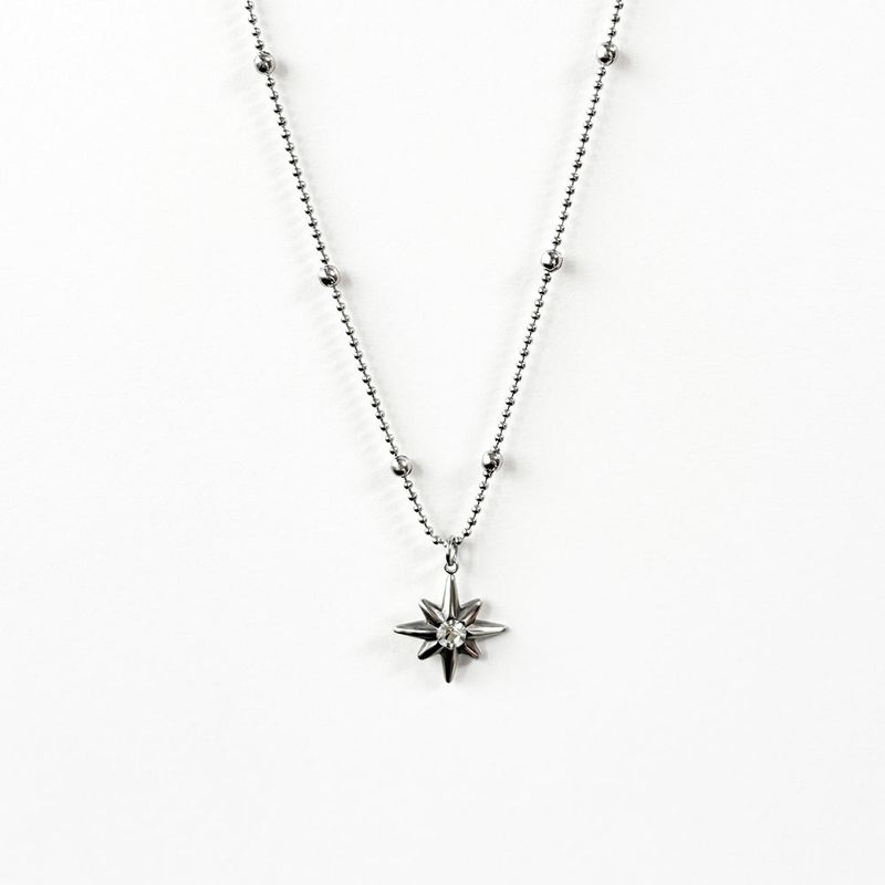 equope(エクァウプ)の「8 spark ball necklace(Accessories)」