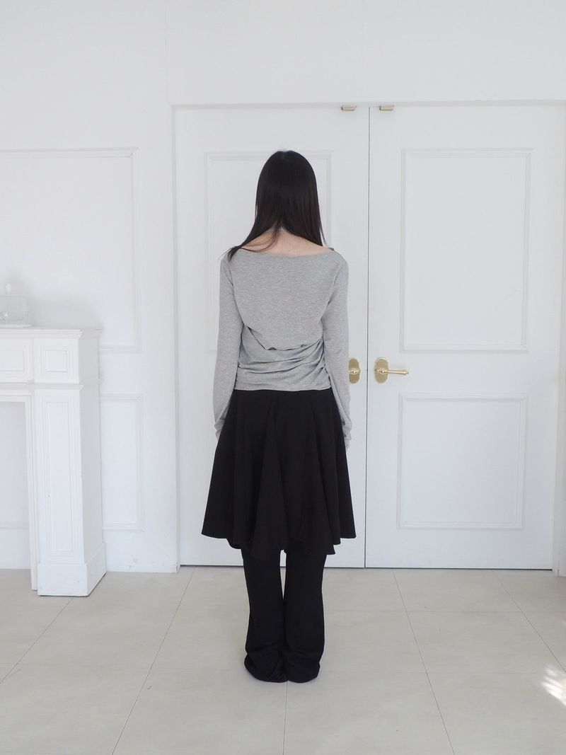long boots-cut pants