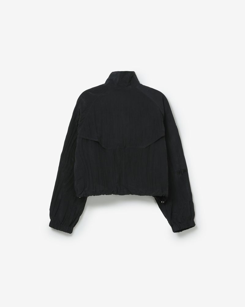 Ribbon wind set-up jumper [ natural black ]