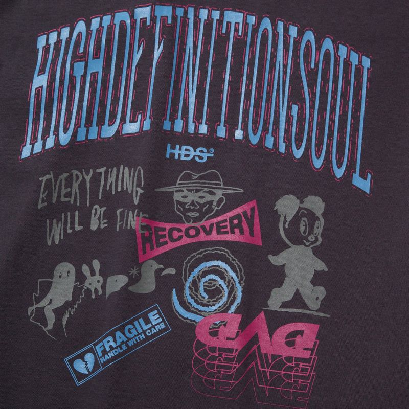 FRAGILE TEE - CHARCOAL