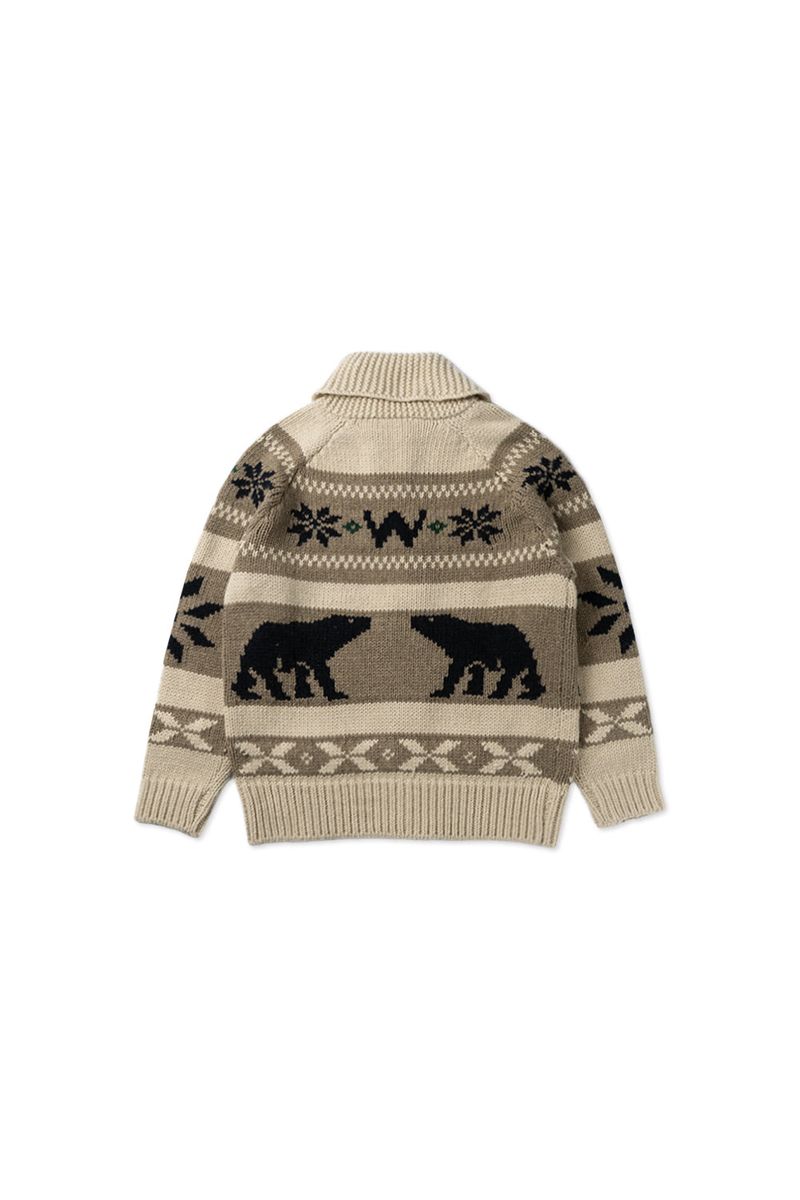 Polar bear cowichan_beige