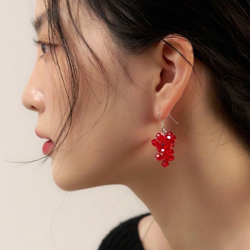 geegee(ジジ)の「raspberry earring - red(Accessories)」