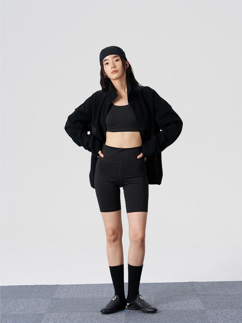 FMACM Curved-Structure Nylon-Spliced Fleece Jacket