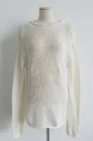 CHUNKY KNIT OVERSIZED PULLOVER (4COLORS!)
