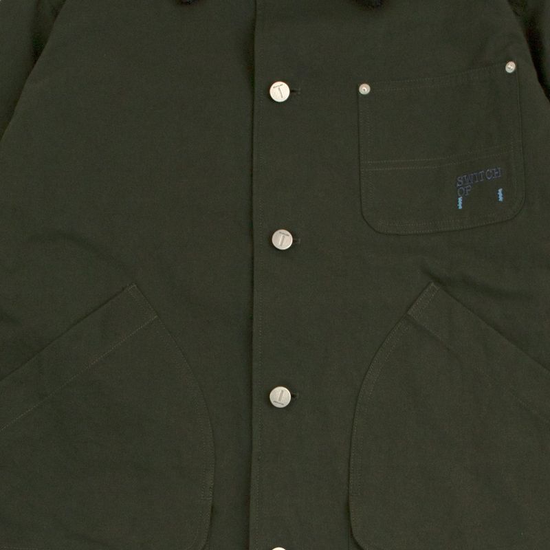 WIDE POCKET WORK JACKET (UNISEX)_SYF3JK02KK