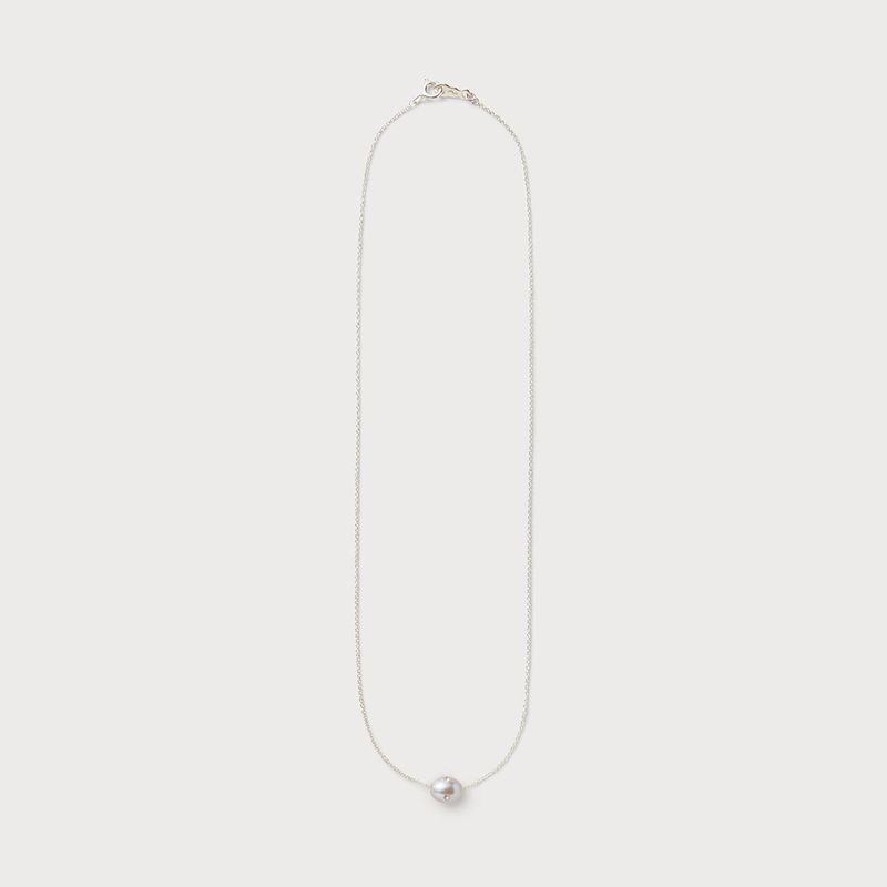Polkadots Necklace, Silver