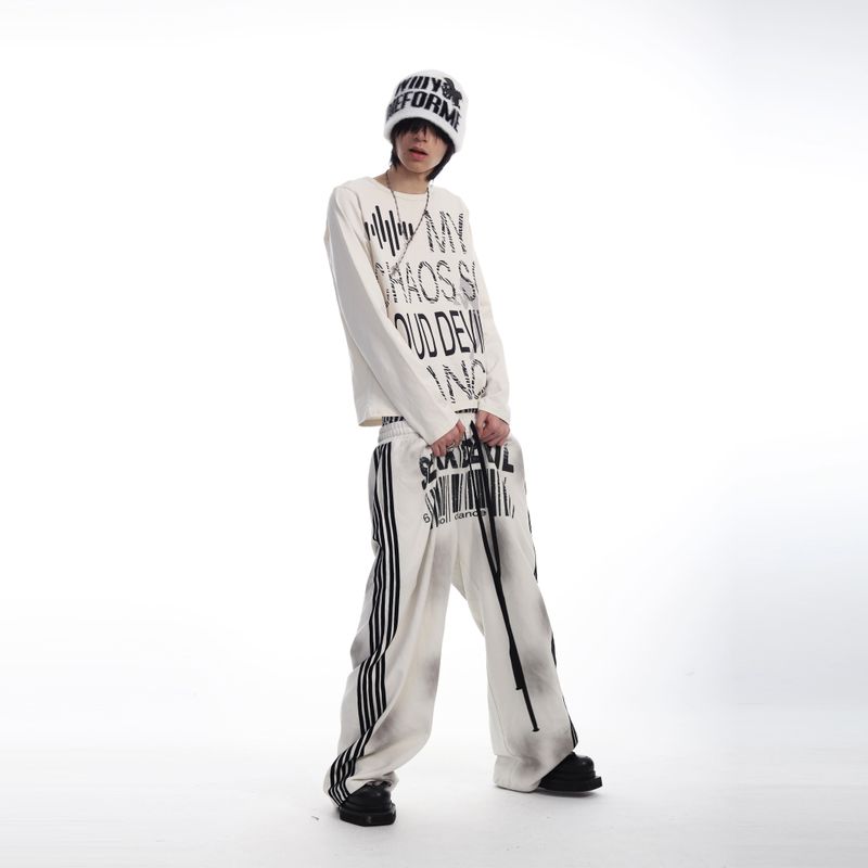 SEXXDEVIL Studded Mohair Cross Beanie