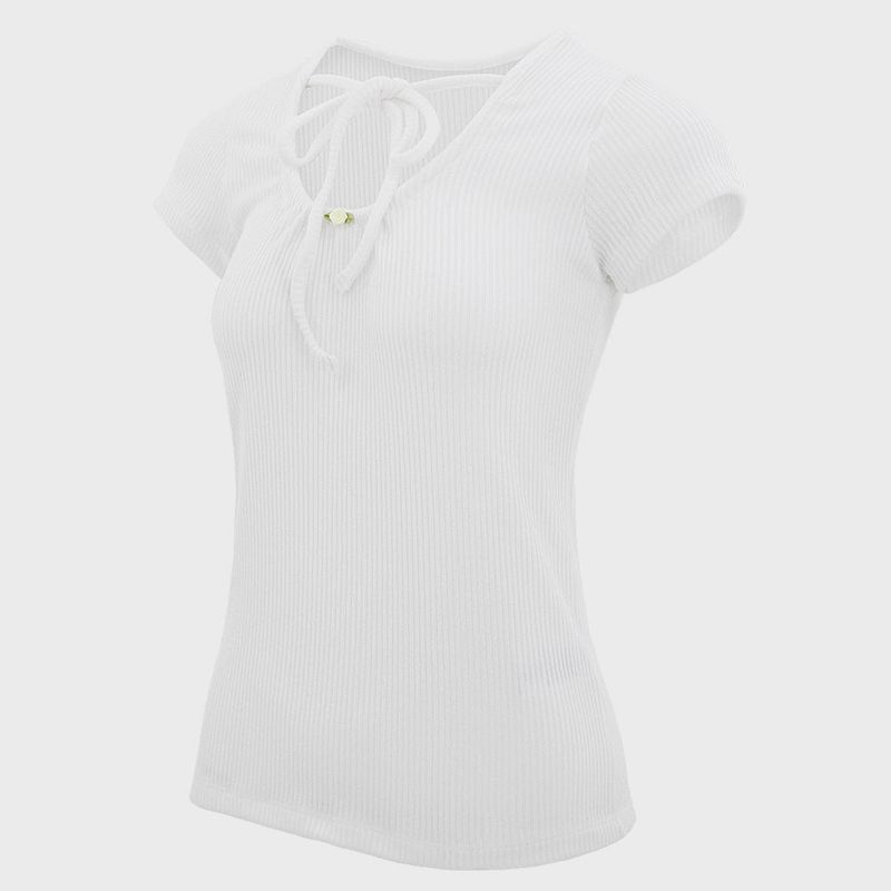 HOLE T-SHIRT_WHITE