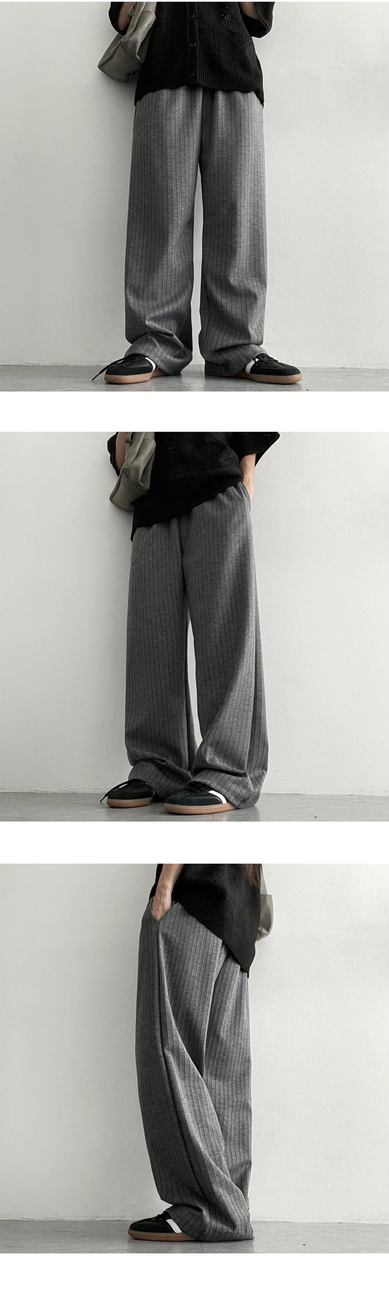Sit Stripe Banding Pants