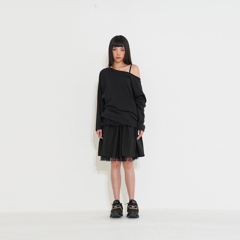Double midi sha skirt 001