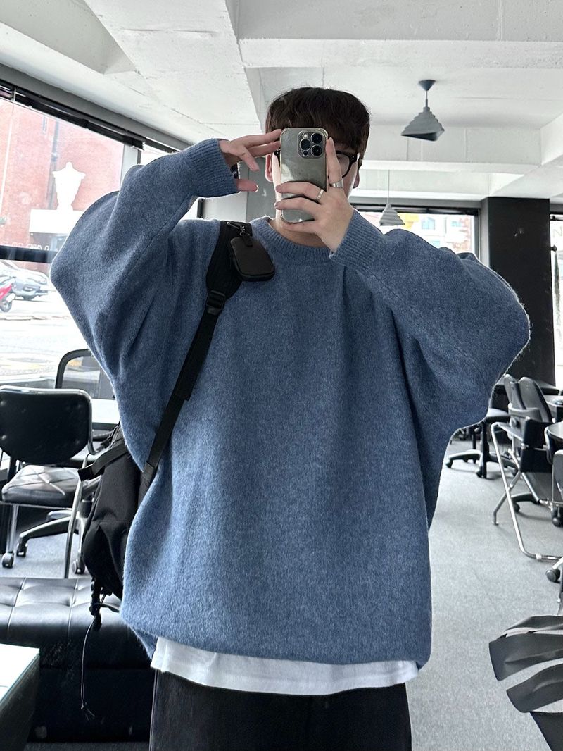 never soft round overfit knit