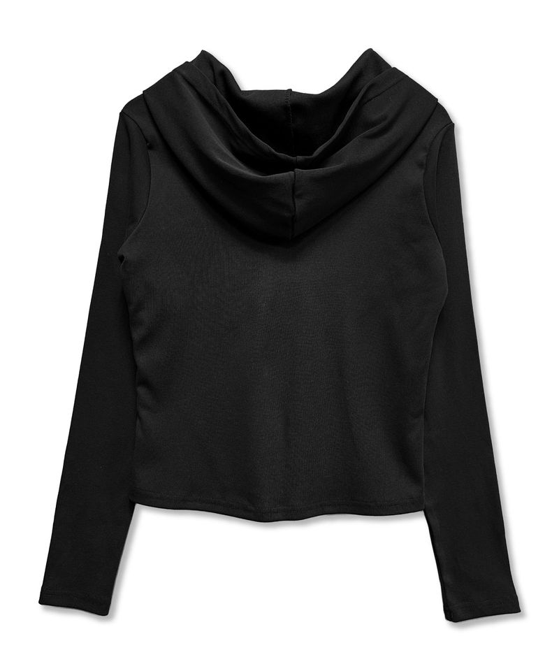 We love It Hoodie Long Sleeve_Black