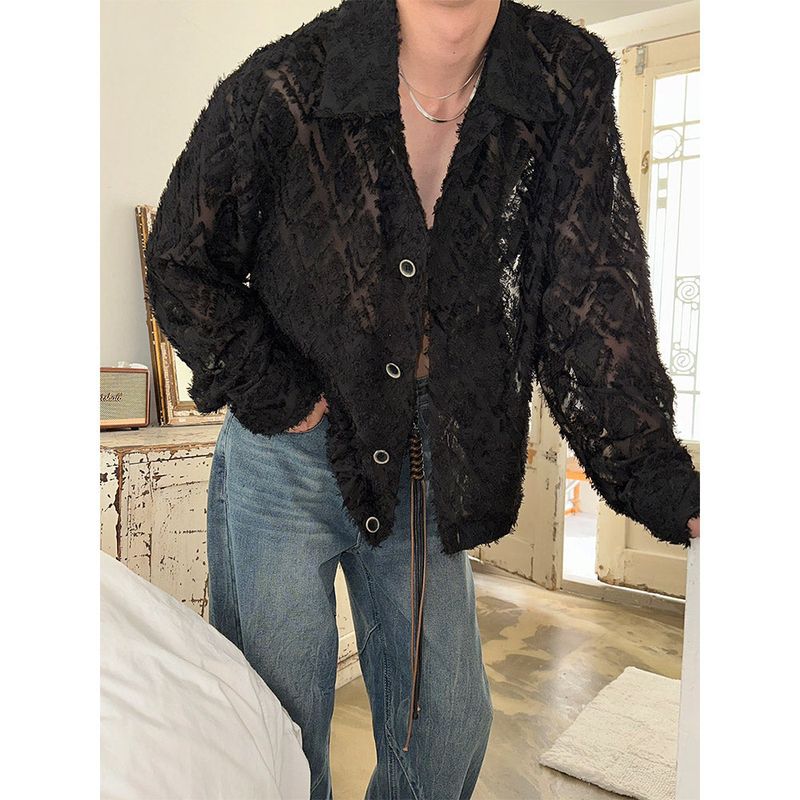 [UNISEX] Tessel fringe jacket (2color)