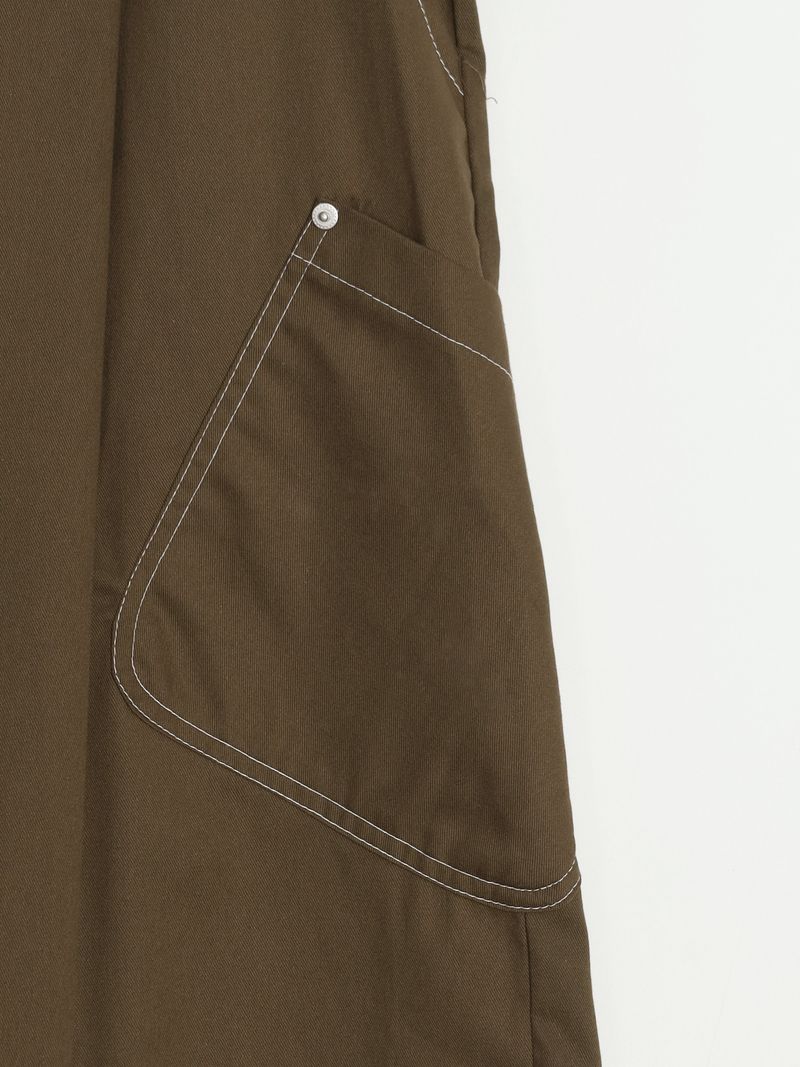 Tommy Diagonal Pocket Stitch Bermuda Pants 4C