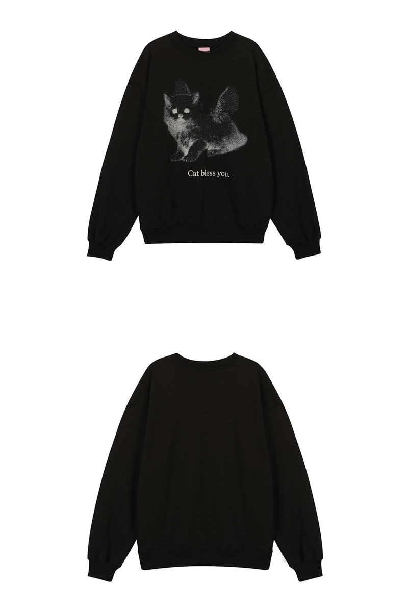 CAT BLESS YOU MTM - BLACK