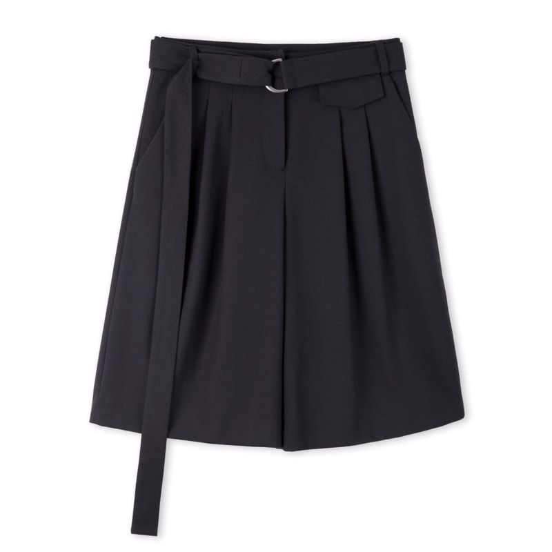 WOOL BERMUDA PANTS