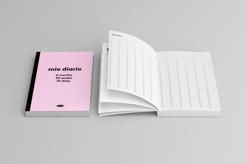 mio diario - a full-term type 6months diary