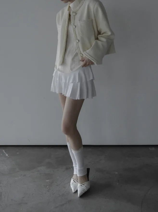 Arok Crop Tweed Jacket
