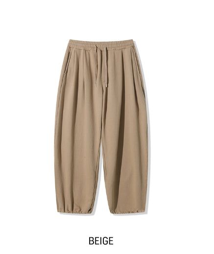 Luffy 23-embroidered wide sweatpants