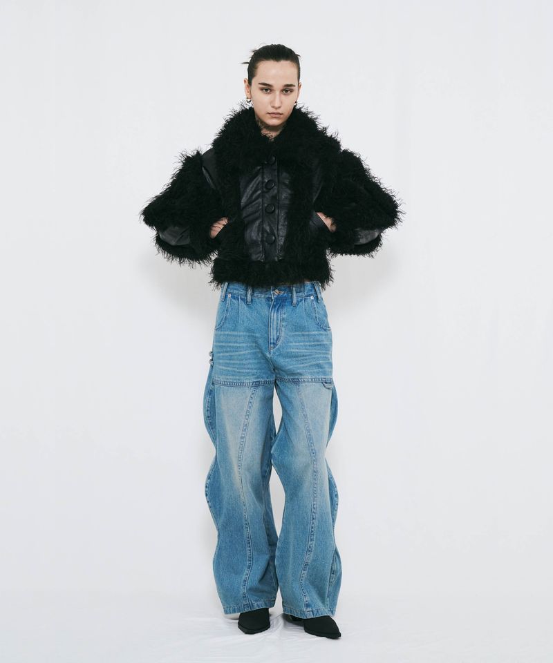 FAKE FUR LINE JACKET