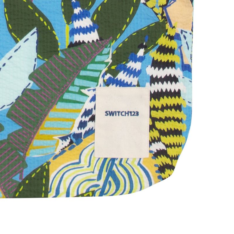 Exotic Flower Eco Bag_SYS5AB01BU 