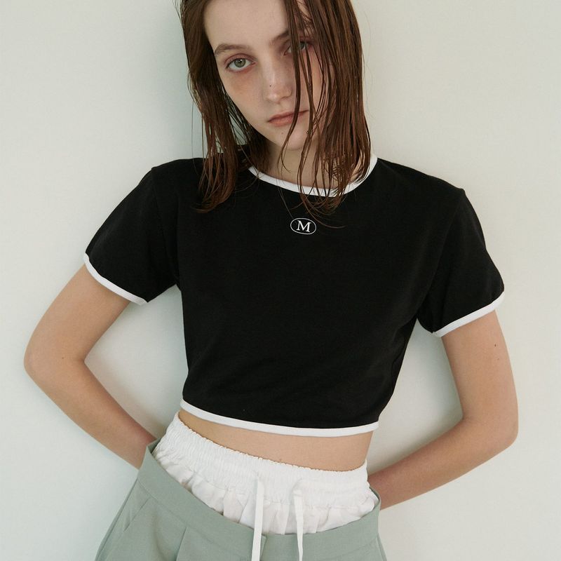 SIMBOL LOGO T-SHIRT, BLACK