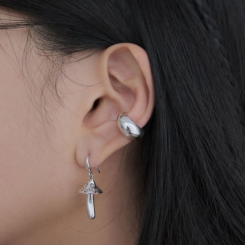 Umbrella mushroom earring