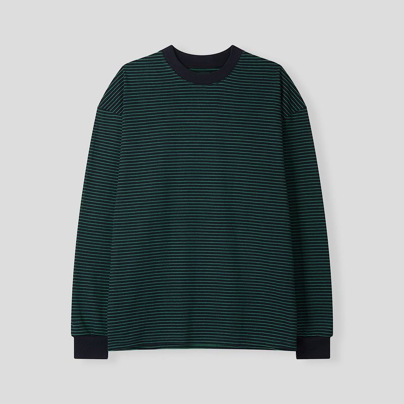 Premium Color Stripe Long sleeved T (5color)