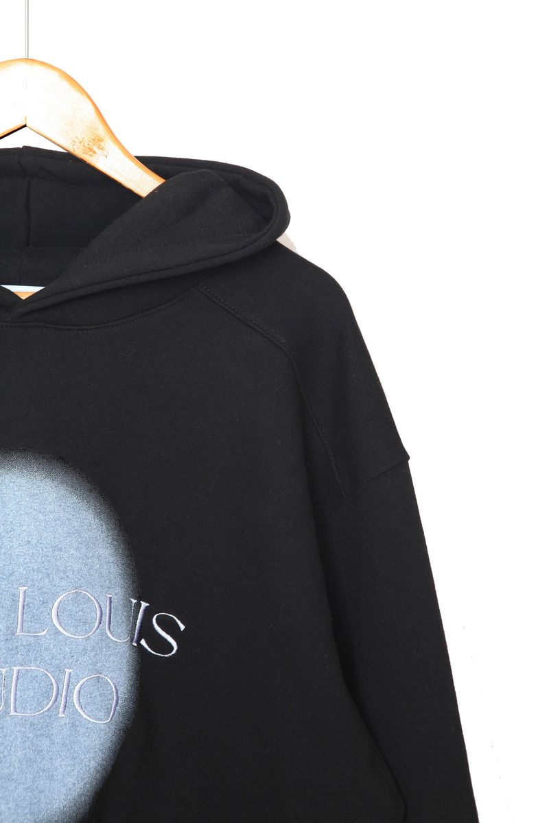 Spray Painting Embroidered Hood