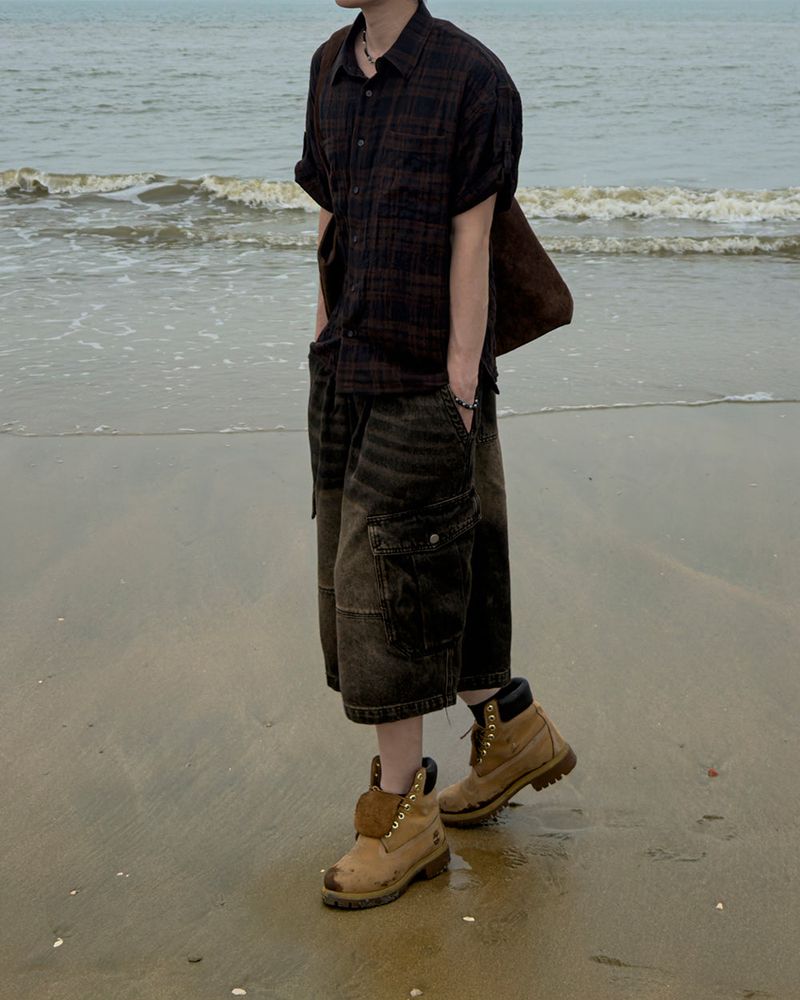Brent Cargo Panel Bermuda Pants