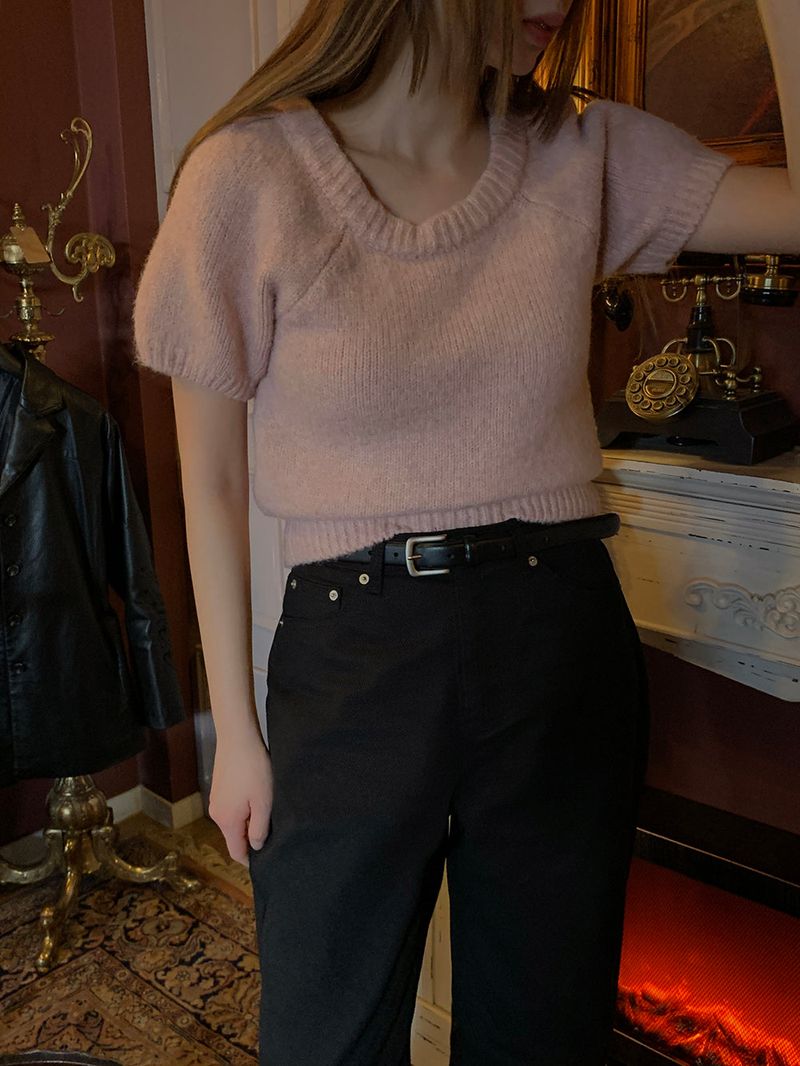 [MADE] Fodit Wool Tencel Layered Tee