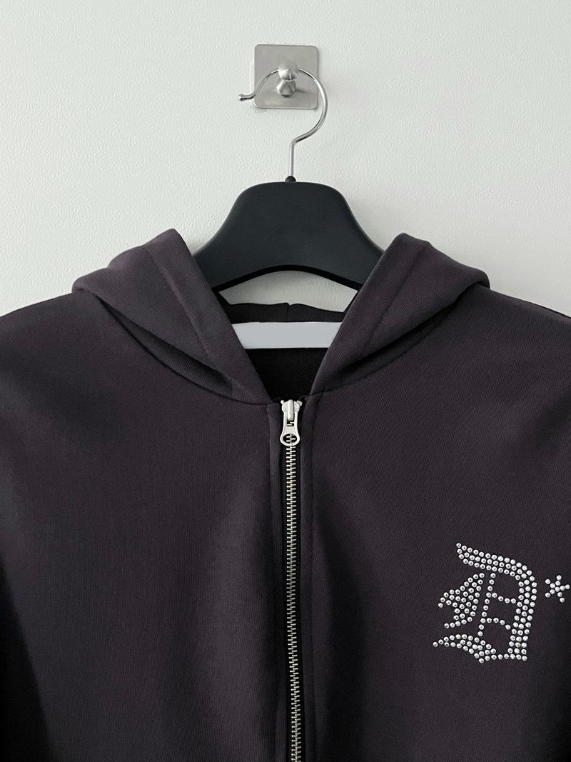 Taro set up hood zip up