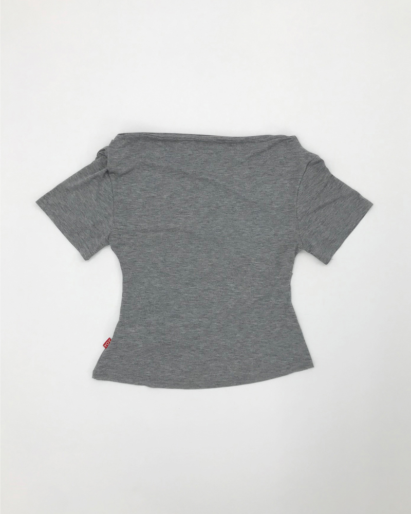 YWD SHIRRING T-SHIRTS (3color)