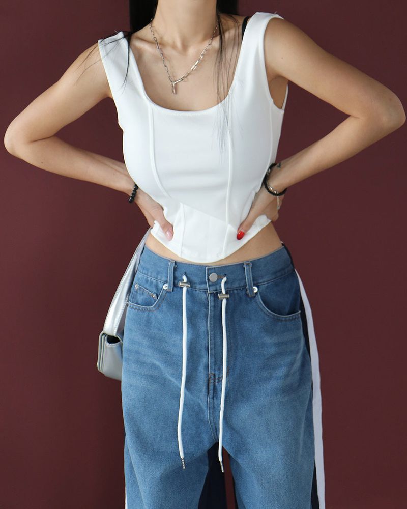 Cover decoration round sleeveless
