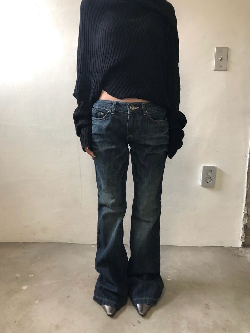 Blue low Jeans