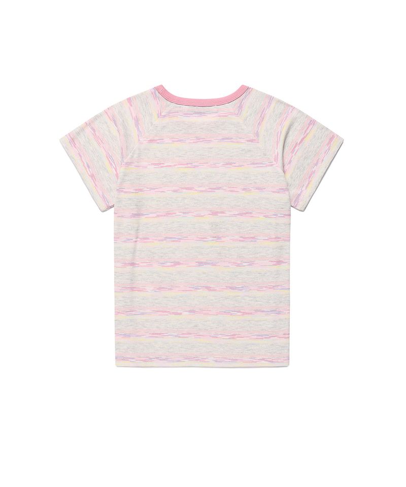 SUN LIGHT RAGLAN SS TEE PINK(CV2GMFT511A)