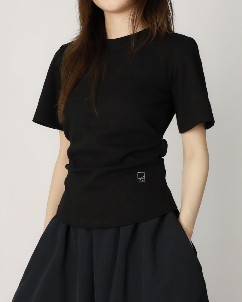 Re.i（リアイ）の「セントカバーTシャツ - ブラック（クラシックフィット）（トップス）」