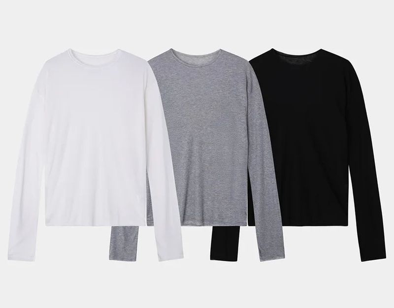 tencel loose cutting T