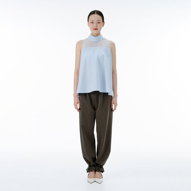 Sky blouse (sky blue)