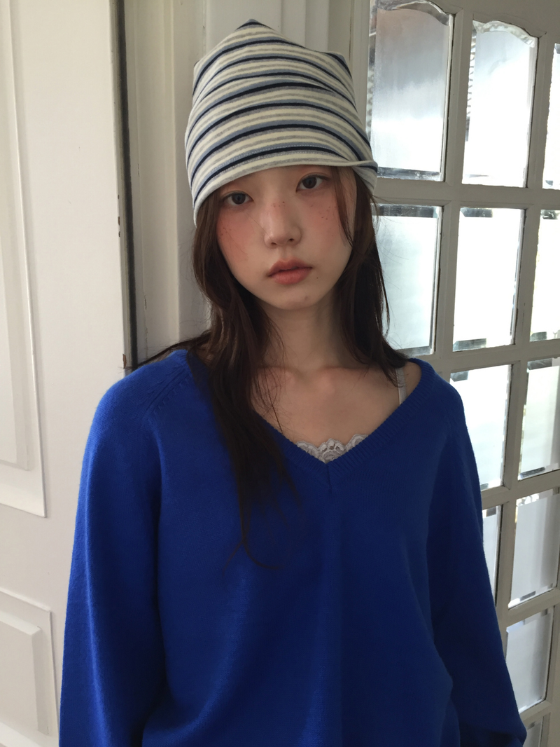 Rito Striped Beanie (3color)
