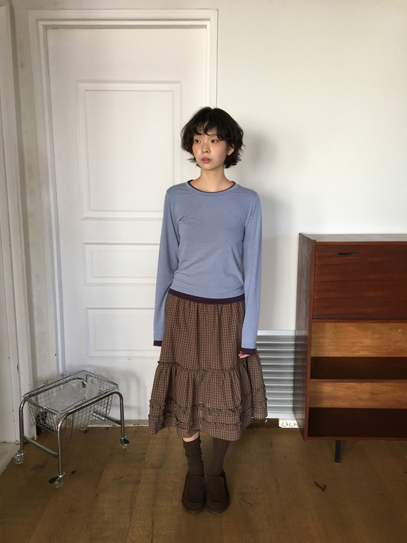 DUGGY（ダギー）の「メリー レイヤー ロングスリーブ (8color)（トップス）」