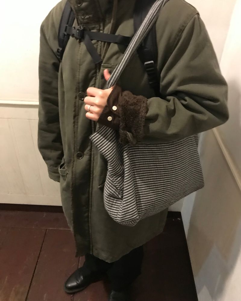 WideBand Bag (Big) - Grayish Piglet