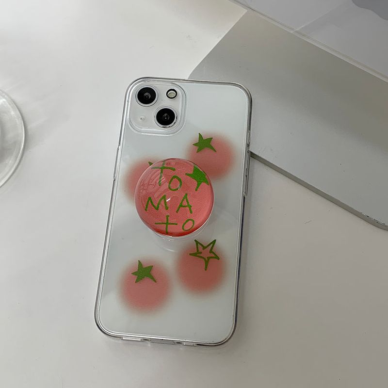 Cherry Tomato Phone Case Bead Tok Set