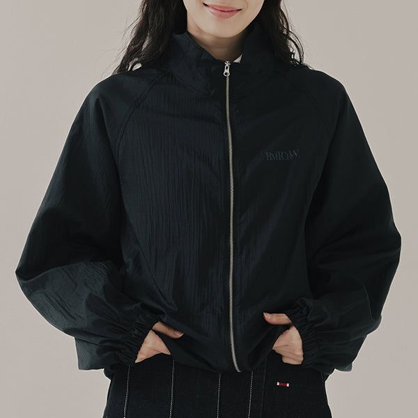 ROMANTIC CROWN（ロマンティッククラウン）の「LIGHT TRACK JACKET_BLACK（Jackets/Outerwear）」