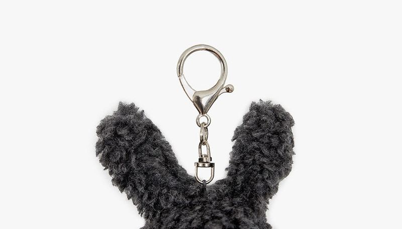 Gloomy rabbit keyring